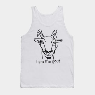 the GOAT has spoken Tank Top